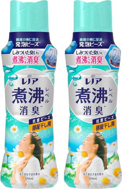 Lenor 蘭諾 煮沸衣物香香豆 暖陽花香, 420ml, 1入, 2個