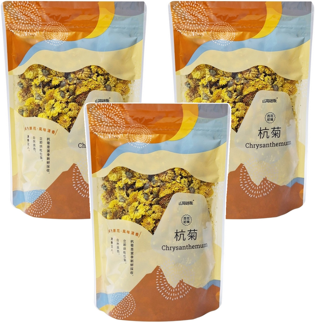 山海經脈 杭菊, 50g, 1入, 3包