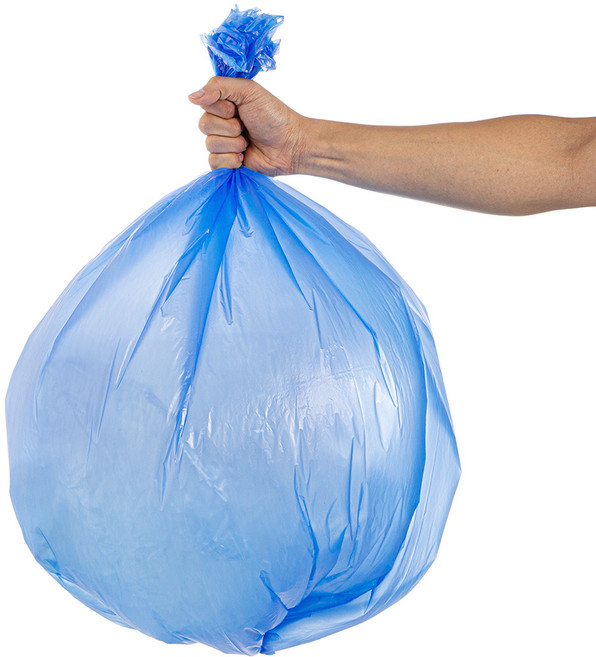 코멧 배접 쓰레기 비닐봉투 청색, 80L, 100개