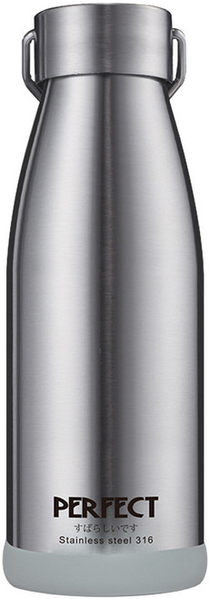 PLUS PERFECT 理想 日式316真空保溫杯, 1個, 不銹鋼色, 260ml