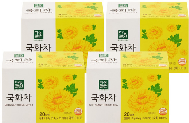 다농원 국화차, 0.4g, 20개입, 4개