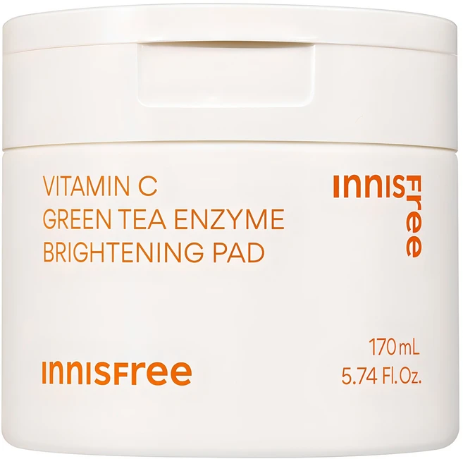 이니스프리 비타C 그린티 엔자임 잡티 토닝 패드 170ml, 60매입, 1개 - 쿠팡