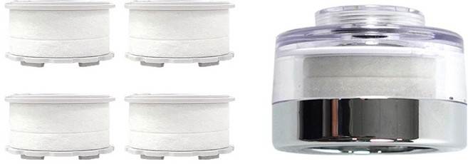 대림바스 디클린 세면대용 향균필터 헤드 SET, 1세트