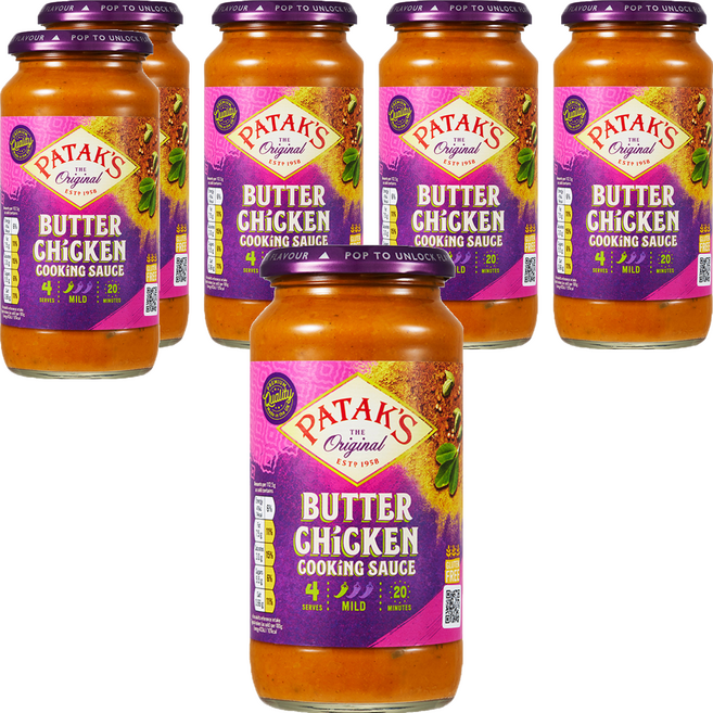 대상 파탁스 버터 치킨용 쿠킹 소스, 450g, 6개