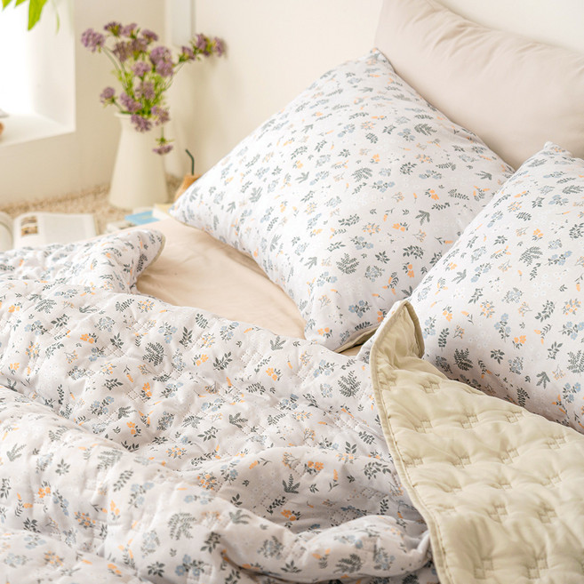 더자리 에코항균 마이크로 이불 겸 패드 스프레드, 엘리아옐로우