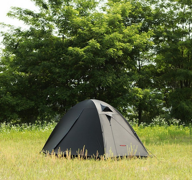 힐맨 윈드 원 경량 더블월 타입 텐트, 블랙, 1인용