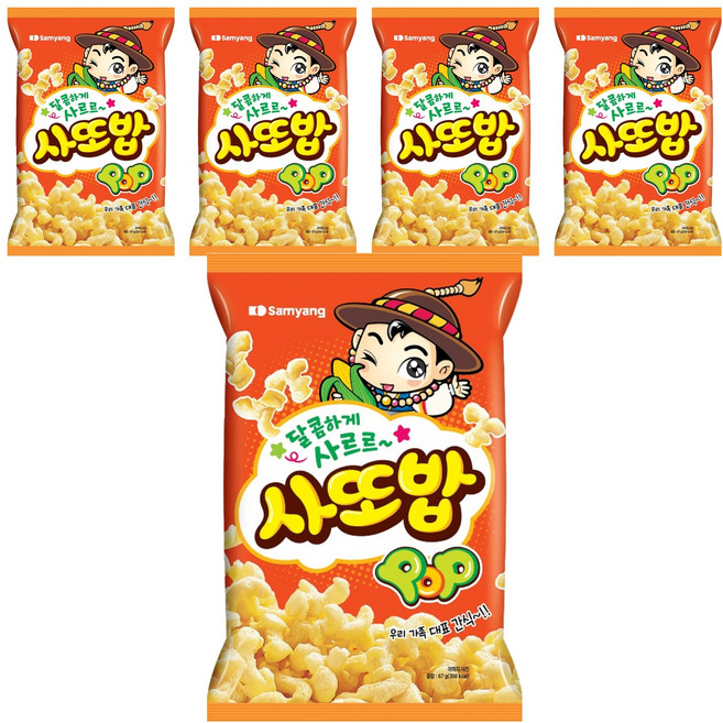 삼양 사또밥, 67g, 5개