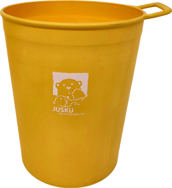 JUSKU 佳斯捷 四季風收納桶 230g 5L, 黃色, 2個