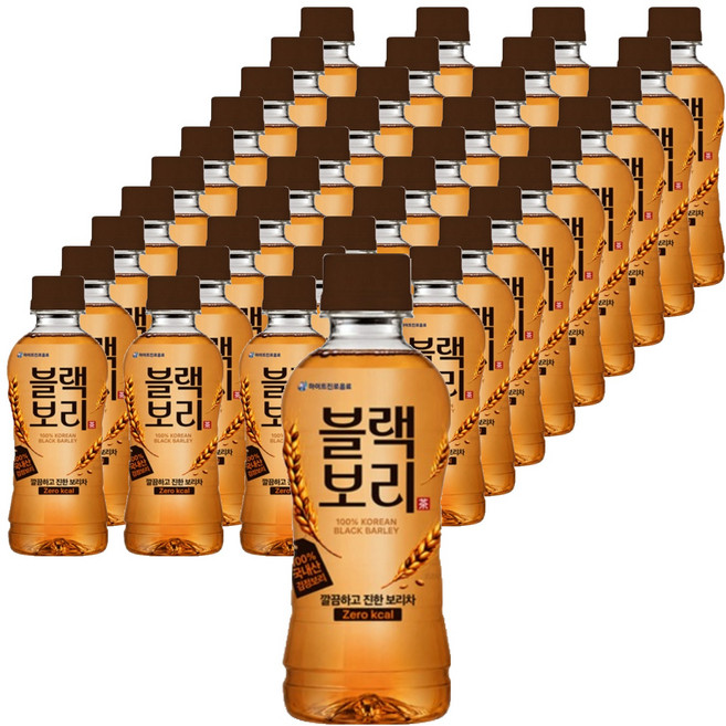 4위 - 하이트진로 블랙보리 음료, 340ml, 40개