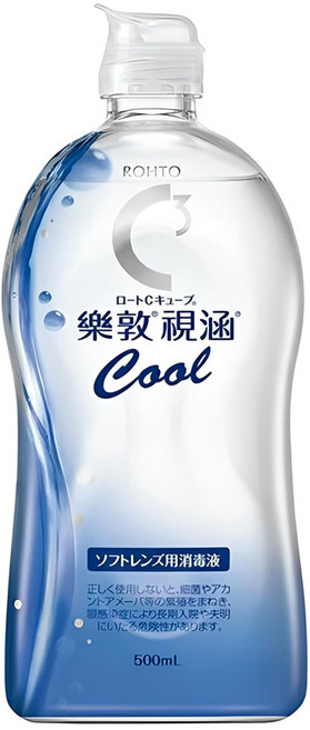 ROHTO 樂敦 視涵 清涼滋潤多效保養液, 500ml, 1瓶