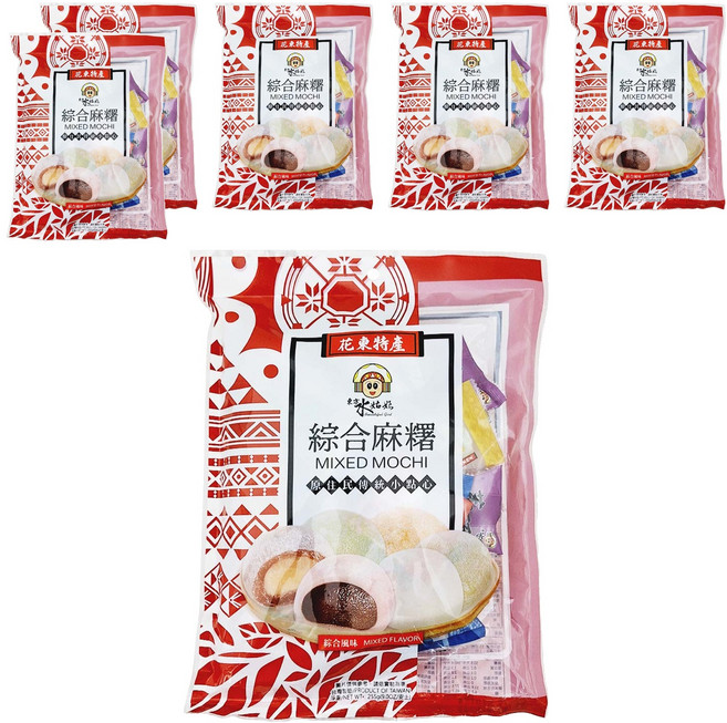 東方水姑娘 綜合麻糬, 255g, 6袋