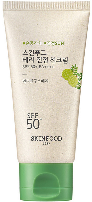 SKINFOOD 思親膚 餘甘子鎮靜防曬霜, 50ml, 1個