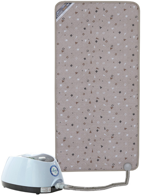 HanilMedical 프리미엄 워셔블 온수매트 샤드 브라운, 싱글(100 x 200 cm)