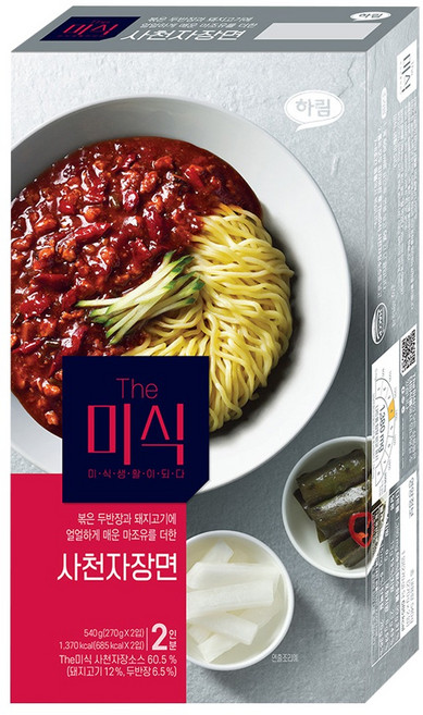 더미식 사천자장면 270g x 2p, 1개, 1개