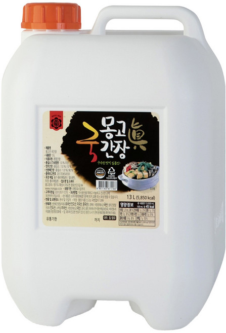 몽고진간장 국간장, 13L, 1개