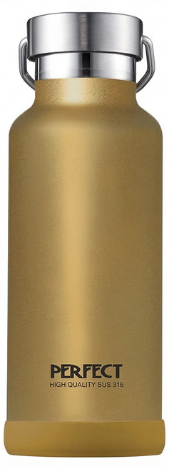 PLUS PERFECT 理想 極緻316真空保溫杯, 香檳金, 500ml, 1個