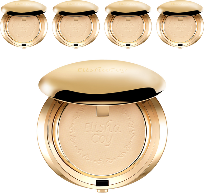 엘리샤코이 프리미엄 골드 미네랄 팩트 11.5g, 5개