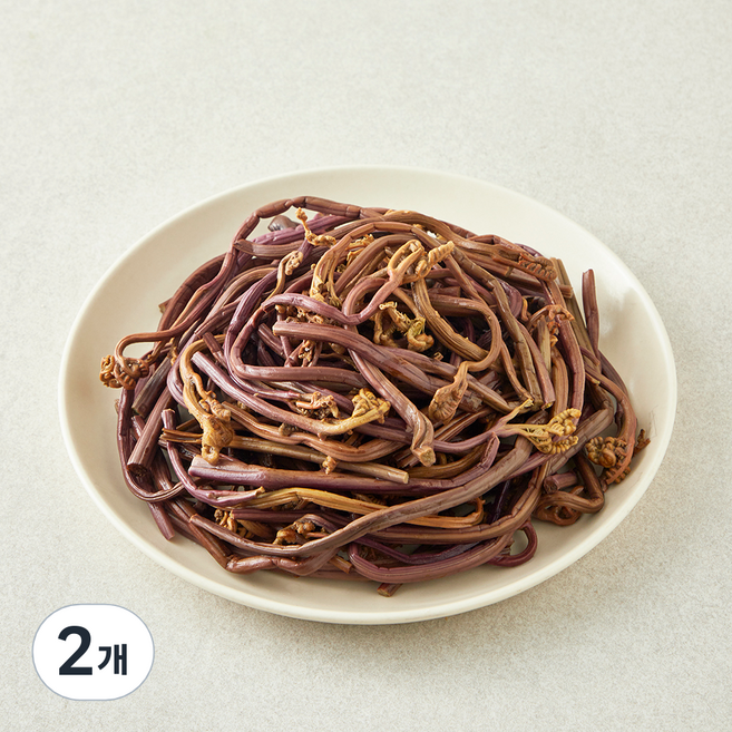 선별 데침고사리, 1kg, 2개