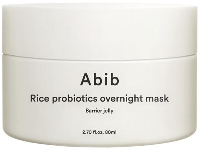 Abib 阿彼芙 台灣公司貨 米萃益生菌晚安修護凍膜, 80ml, 1罐