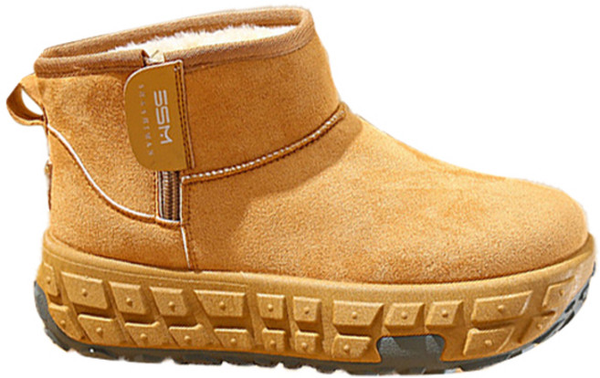 Storyone 女款冬季保暖靴 刷毛短筒迷你靴 保暖鞋 HLBN17503