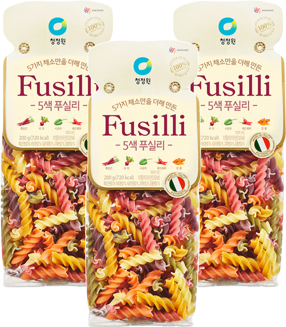 청정원 푸실리, 3개, 200g