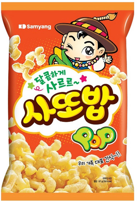 삼양 사또밥, 67g, 1개