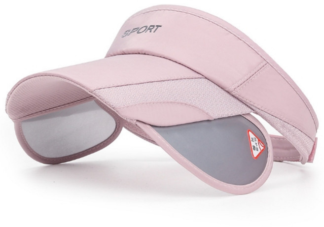 에이빅 스포츠 UV 자외선 차단 슬라이딩 썬캡, 핑크