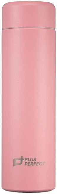 PLUS PERFECT 理想 鈦度純鈦真空保溫杯, 櫻花粉, 500ml, 1個