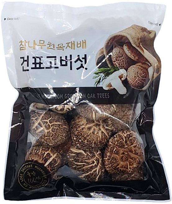 버섯꽃필때 건표고버섯동고, 100g, 1개