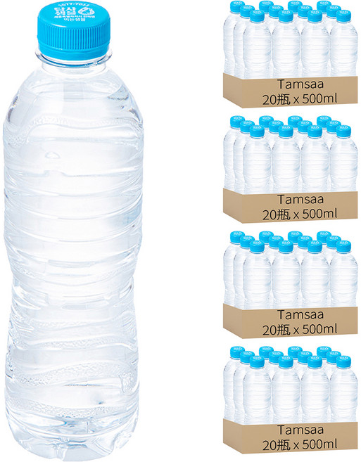 Tamsaa 礦泉水, 500ml, 80瓶