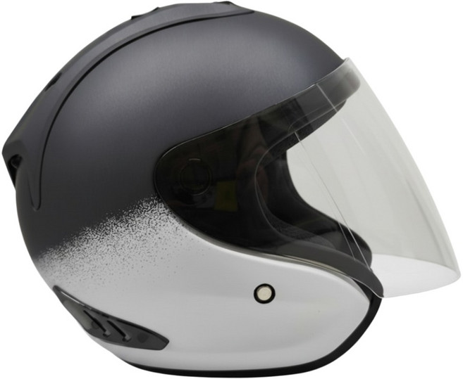 FIGHTER HELMET 全罩式安全帽 含一層護目鏡, 灰白色