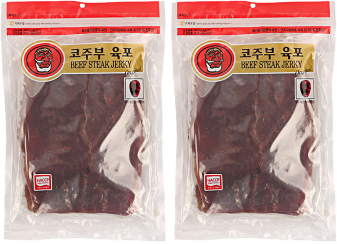 코주부 육포, 700g, 2개