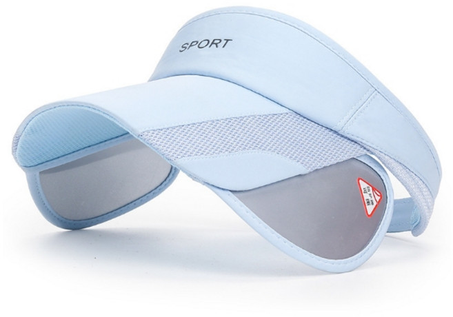 에이빅 스포츠 아웃도어 UV 자외선 차단 슬라이딩 썬캡 선바이져, 스카이