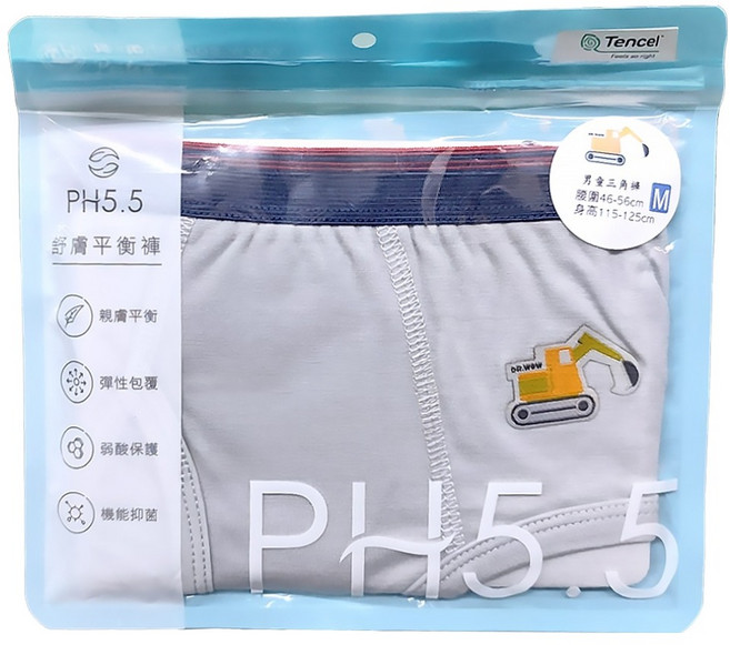 DR.WOW 男童款天絲健康機能三角褲 PP6810-9