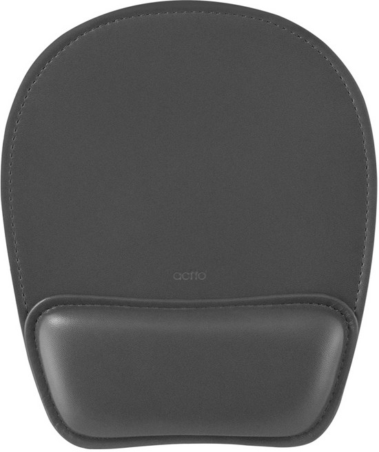 엑토 팜레스트 손목 보호 받침 마우스패드 MP-55, 블랙, 1개