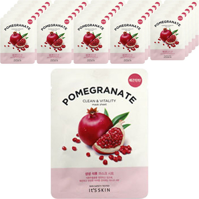 잇츠스킨 생생 석류 마스크 시트 20g, 1개입, 60개