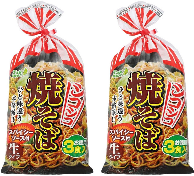 Taka mori 高森 日式炒麵3件組 474g, 6入