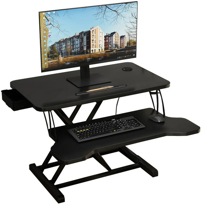 139 桌上電腦桌, 黑色