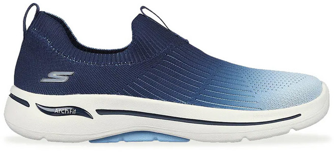 SKECHERS 女款 健走鞋 GO WALK ARCH FIT-124885NVL