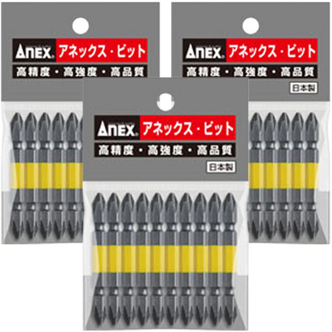 아넥스 컬러 비트 AC-14M 2 x 65 mm, 30개