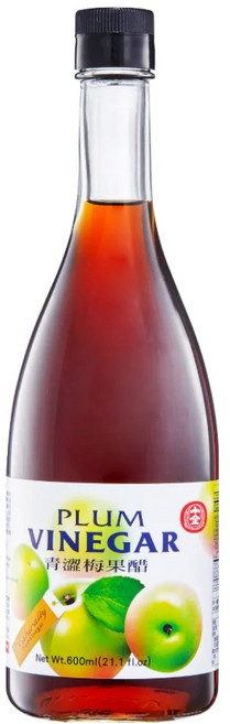 十全 青澀梅果醋, 600ml, 1瓶