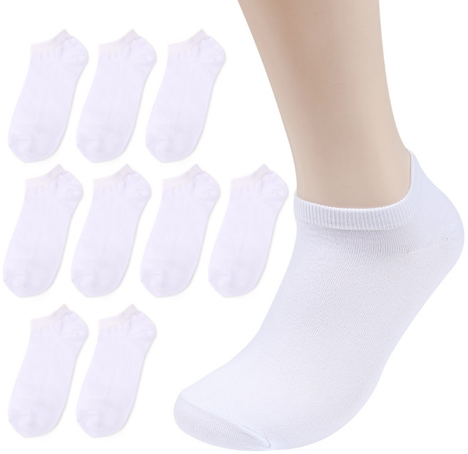 삭스판다 여성용 국산 프리미엄 스니커즈 발목 양말 10켤레 세트