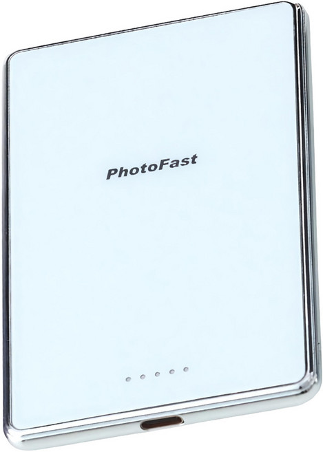 PhotoFast 銀箭資訊 Mag Slim Qi2 磁吸無線行動電源, MAGSLIM2, 冰晶白