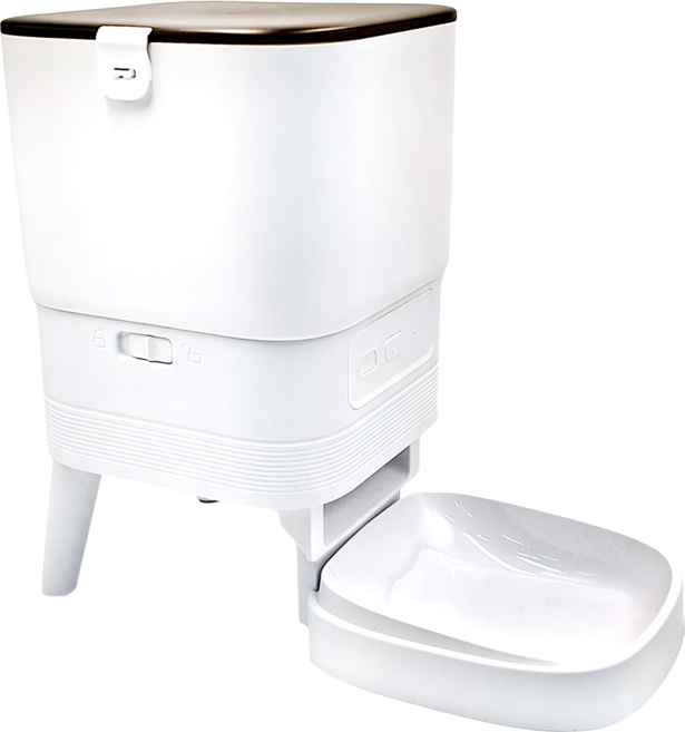 UTA 攜帶型迷你智能寵物餵食機 PW9, 白色, 1.12kg, 1個