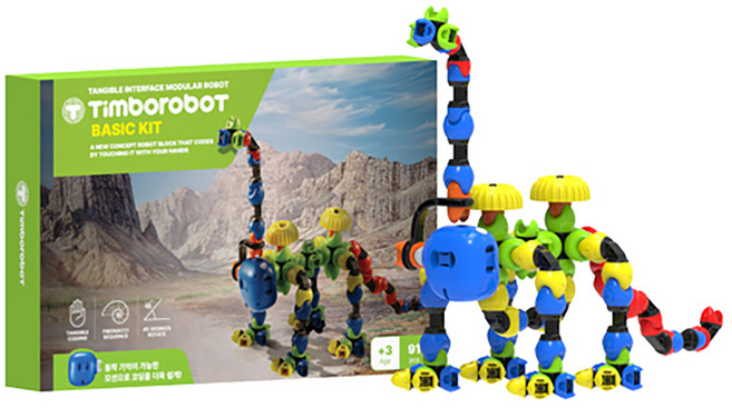팀보로봇 코딩교육 완구봇 베이직 세트, 1세트