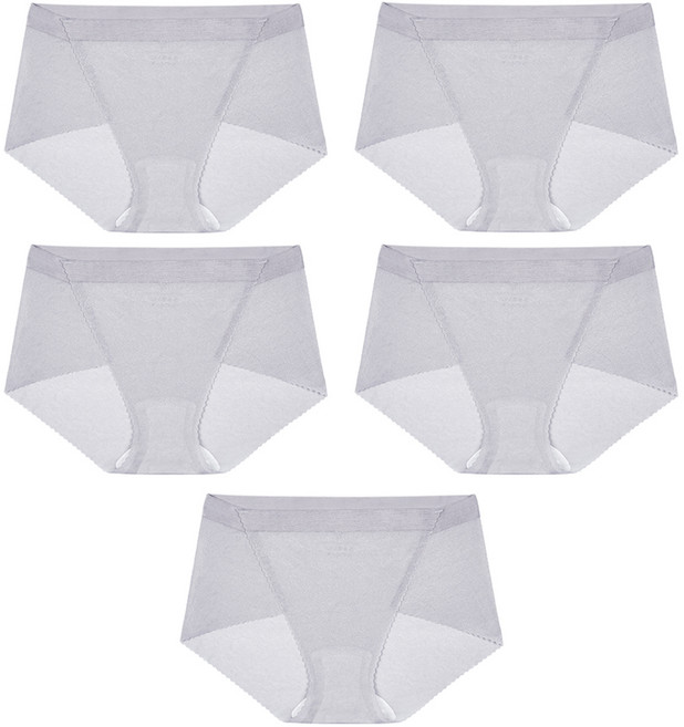 디에스도씨 여성용 노라인 심리스 퓨징 팬티 5종 세트