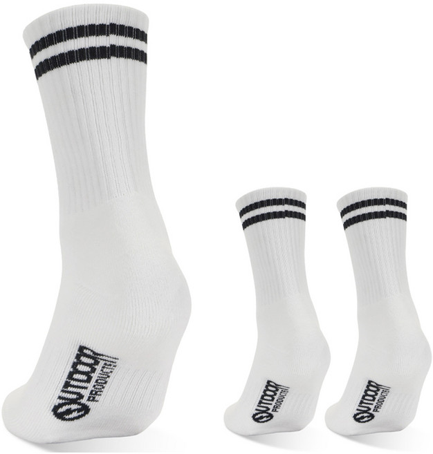 OUTDOOR PRODUCTS Rest 雙層緩衝中筒襪 3雙入