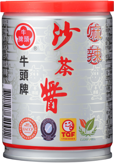 牛頭牌 麻辣沙茶醬 傳承60年, 250g, 1罐