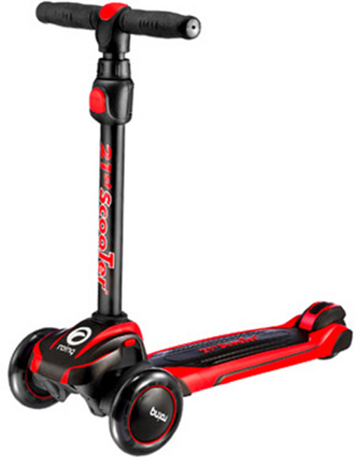 21st 노블레스 아동용 킥보드, 블랙, 1개