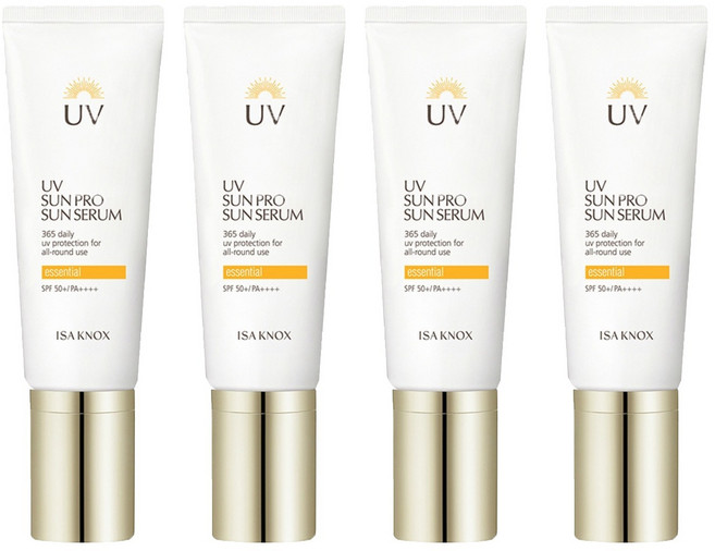 이자녹스 UV 선 프로 365 에센셜 선세럼 SPF50+ PA++++, 4개, 40ml